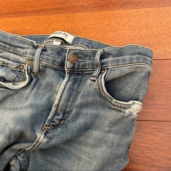 AGOLDE SOPHIE HIGH RISE SKINNY ANKLE JEAN - Picture 6 of 10